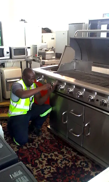 Commercial kitchen equipment serviced by Mobile Fridge Repairs
